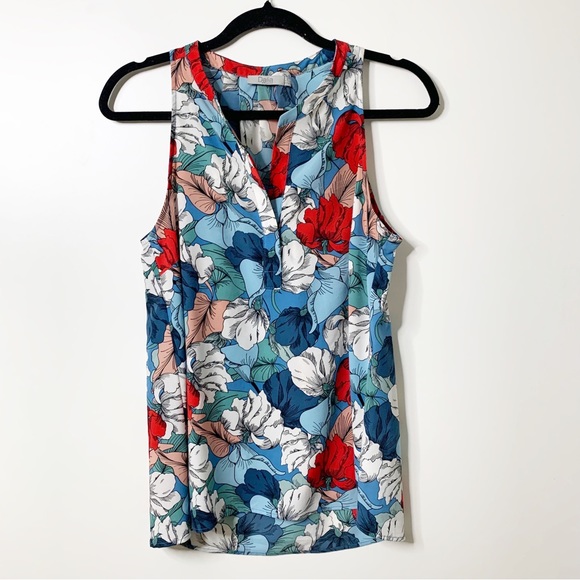 Dalia Tops - Dalia Floral Blouse Size Small